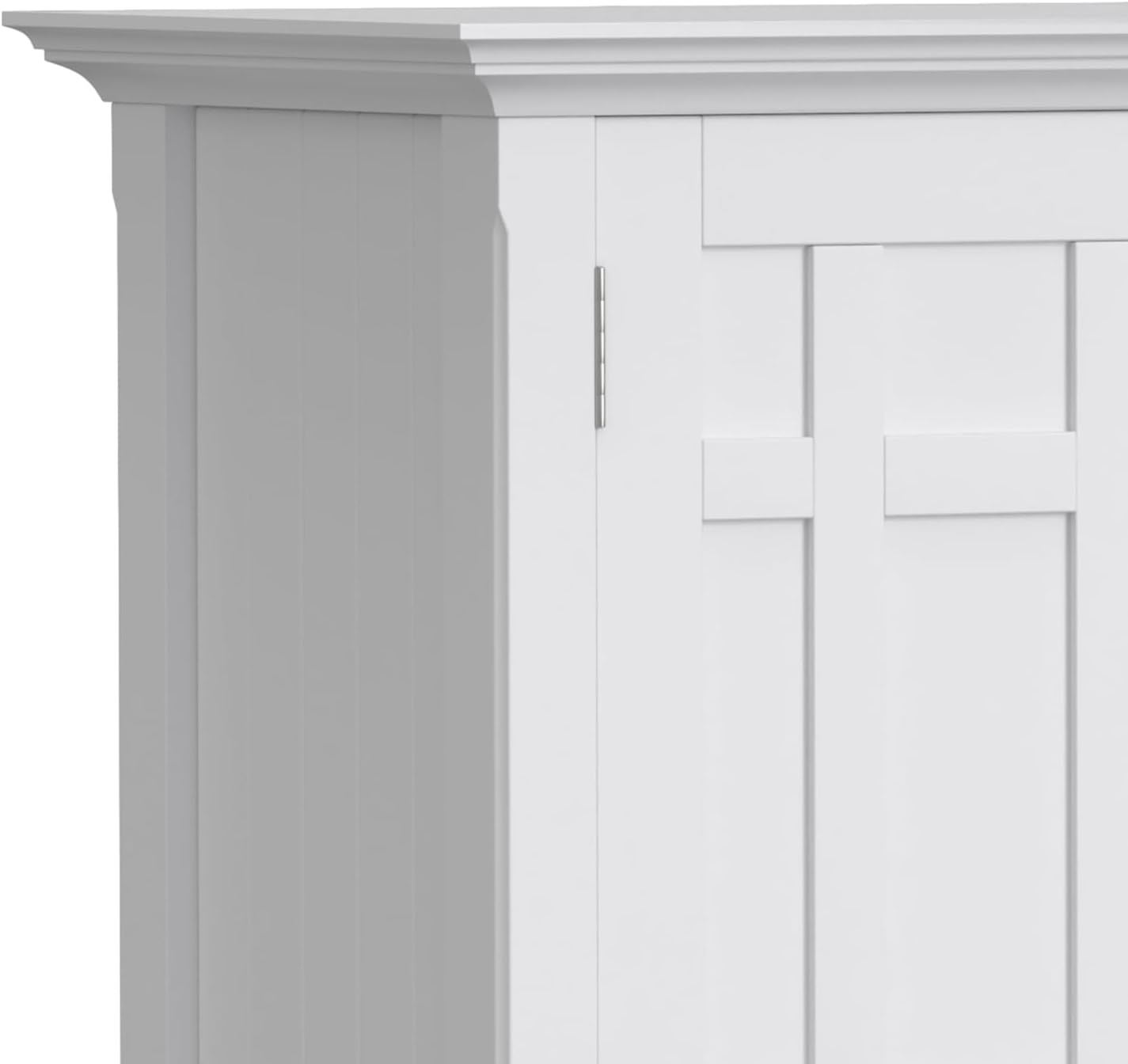 image:imageSIMPLIHOME Bedford 54 Wide Solid Wood 2Door Buffet in WhiteWhite